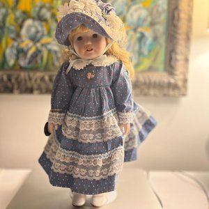 Vintage Brinn's Porcelain Doll "Margie"